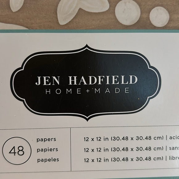 Jen Hatfield DIY Home 12x12 scrapbooking paper pad Pebbles Inc - Picture 4 of 12